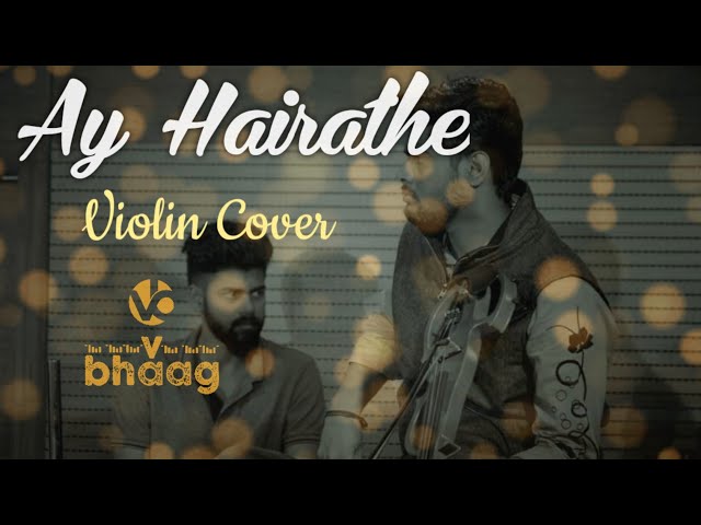 Ay Hairathe |  VIOLIN COVER | A.R. Rahman | Guru | Aishwarya Rai | Abhishek Bachchan class=