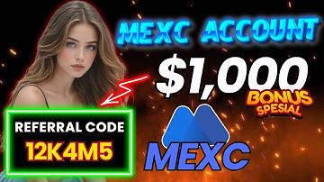 MEXC Account 2025 How To Use Referral Code 12K4M5 for Bonuses | Crypto Kickstart