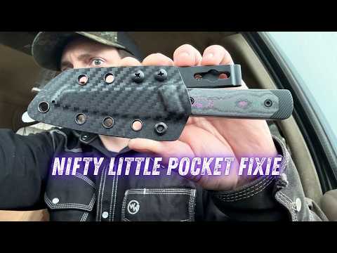 The Kizer “Hallow” fixed blade