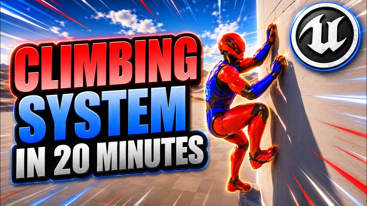 Climbing System in 20 MINUTES | Unreal Engine 5.7 - YouTube