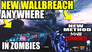 NEW MW3 ZOMBIES GLITCH: New WALLBREACH METHOD ANYWHERE GLITCH / GOD MODE GLITCH ZOMBIES MW3