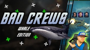 Bad Crews of Star Trek Fleet Command | Whale Edition! | Rotarran, Enterprise D, Pilum? Oh No!