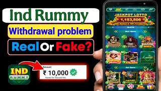 Ind Rummy Game Withdrawal, How to Play Ind Rummy Game, Ind Rummy App Withdrawal Problem screenshot 4