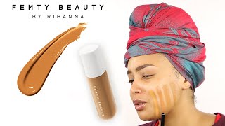 Is It A Match??? Shade 345! Fenty Beauty Soft Matte Longwear Foundation screenshot 3