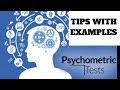 Psychometric Tests- tips to clear with examples #interviewskills