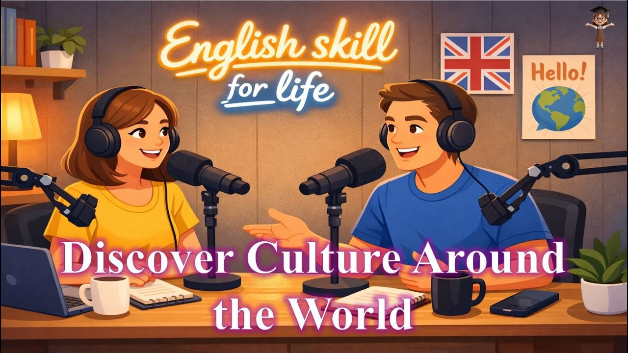 Discover Cultures Around the World | Easy English Podcast A2–B1
