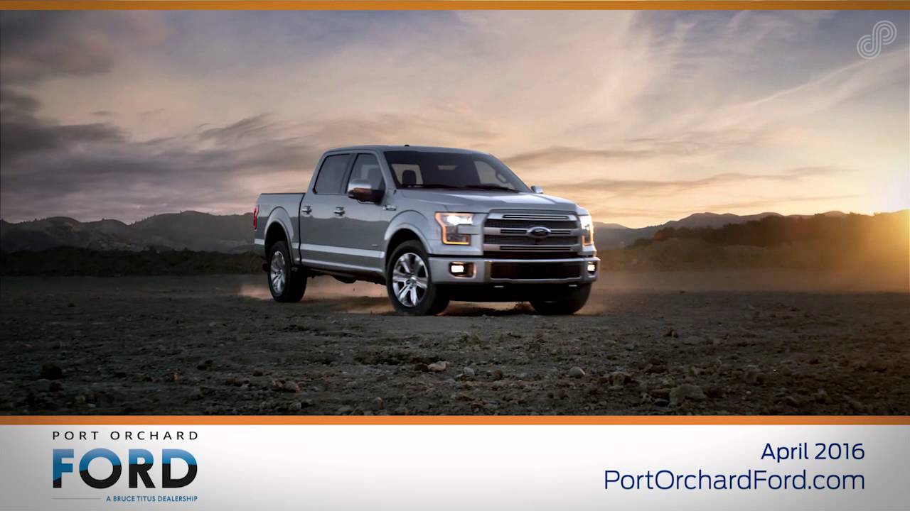 Port Orchard Ford April Specials Youtube
