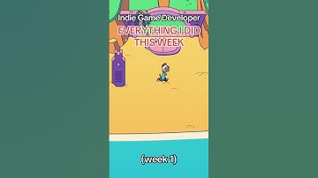 Everything I did in gamedev this week (vol 1) #cozygames #indiedev #gamedev #madewithunity