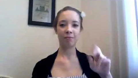 Casey Sampson's ASL I video