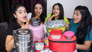 Tiffin Switch Up Challenge | Lunch Box Exchange Competition | Food Challenge