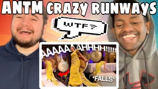 America&#39;s Next Top Model&#39;s DUMBEST Runways💀 REACTION