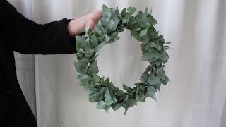 Make A Eucalyptus Wreath: Easy To Follow Wreath Making Tutorial!