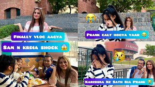 Vlog karte hue hogya prank karishma parπ or voh bhi galat hogya π #youtube #youtubeindia #vlog
