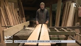 MADE IN FRANCE : À Chamonix, les skis en bois sont tendance