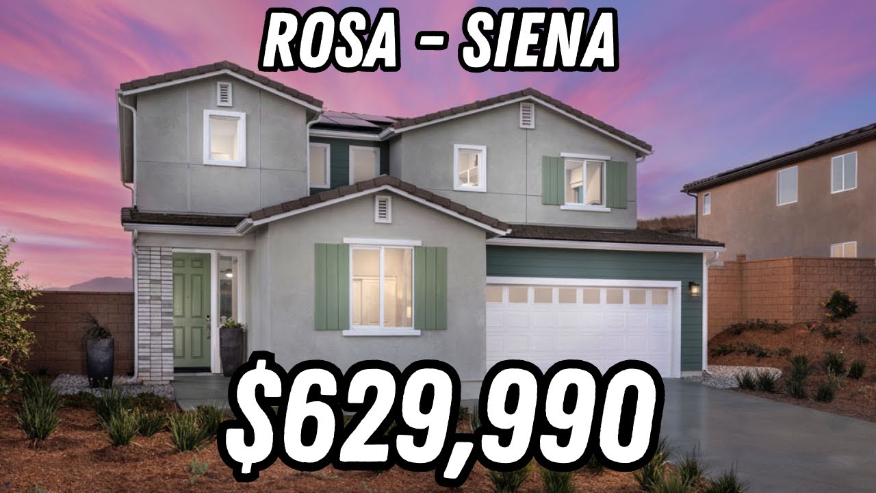 Winchester CA New Homes For Sale Rosa at Siena Taylor Morrison