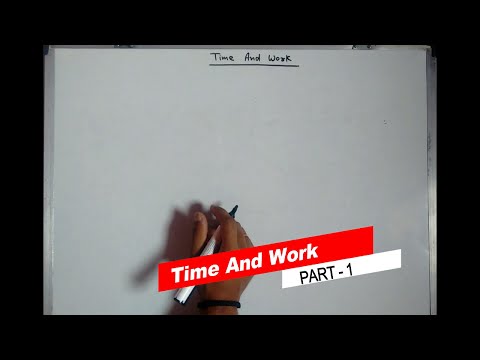 Time and Work | For Govt. Job Preparation |