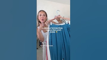 AMAZON LINEN PANTS FOR SUMMER!!!! #summerfashion