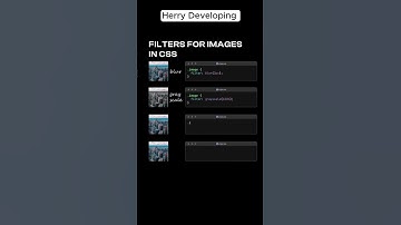 🎨 CSS3 Image Filters Explained in Seconds! 🔍 | Blur, Brightness & More 💥 #short #shortvideo #fyp