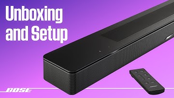 Bose Smart Soundbar – Unboxing and Setup