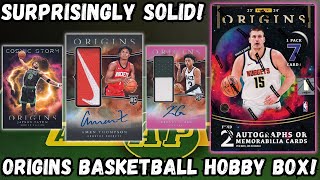 RISK IT FOR THE BISCUIT! 2023 Panini Origins Basketball Hobby Box Review!