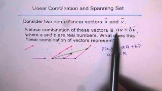 Celebrity Linear Combination and Spanning Set of Vectors - EDEXCEL - GCSE Profile