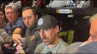 Brad Marchand on Sam Bennett's punch 16052024