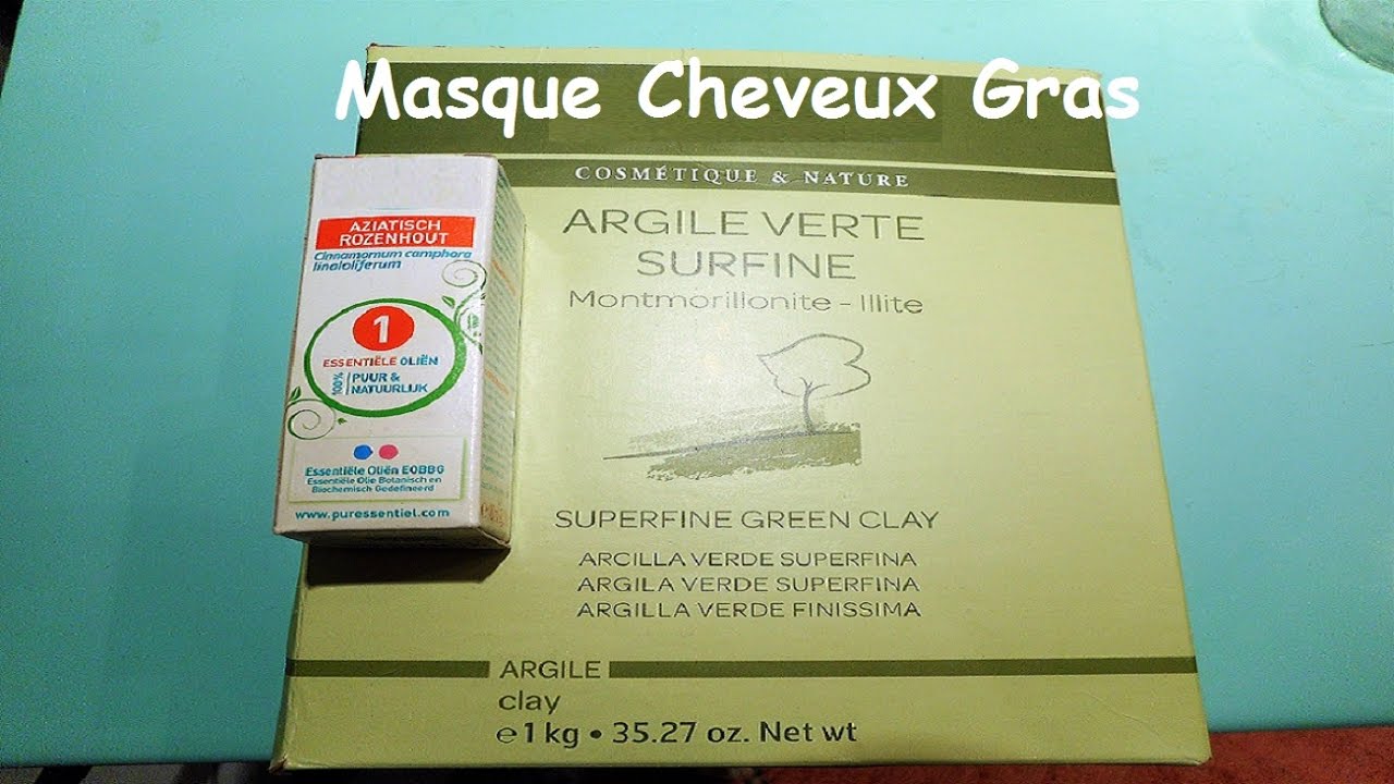 Diy Bio Masque Cheveux Gras Argile Verte Et Huile Essentielle Bois