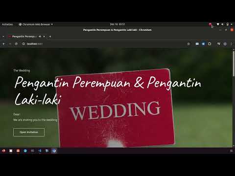 Implementing Smooth Scroll Navigation on a Digital Invitation Website | JavaScript Tutorial