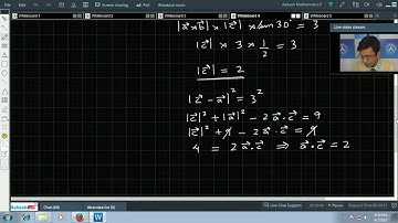JEE Main Video Solution 2017 Maths [Q.84-85] 2nd April Exam - Aakash