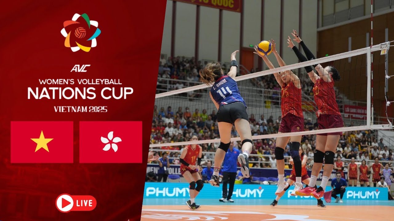 Vietnam 🇻🇳 vs 🇭🇰 Hongkong | AVC Womens Volleyball Nations Cup | June 7, 2025 | Hanoi, Vietnam