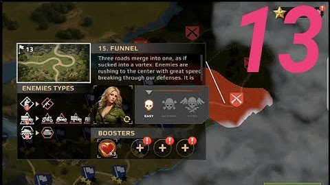 WWII Defence: RTS Army TD Game - Gameplay Walkthrough Part 13 - Level 15 ( Easy ) 