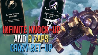 INFINITE Knock-Up and Ultimate Zapping Blitzcrank - Ethereal Weapons/Accelerating Deadly Combo