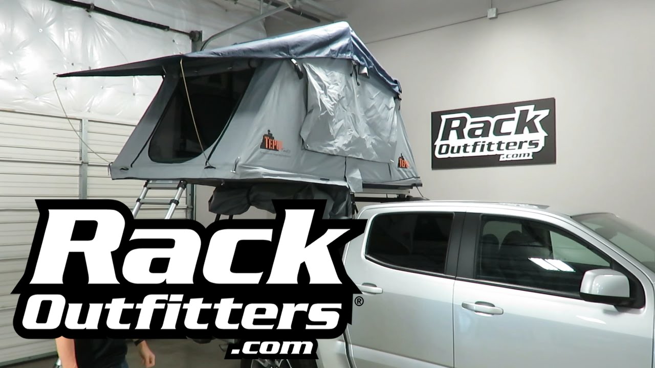 Tepui Kukenam Sky Haze Gray Uncovered and Deployed