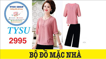 Hướng Dẫn Cắt May Bộ Mặc Nhà Trung Niên | Ở Nhà May Vá 2995