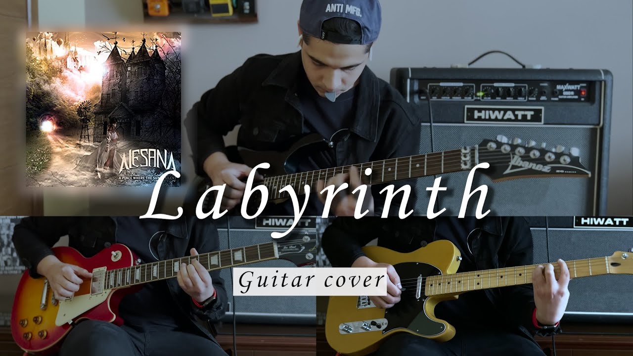Labyrinth Alesana (Guitar cover) by PostHardcore Valdillo YouTube