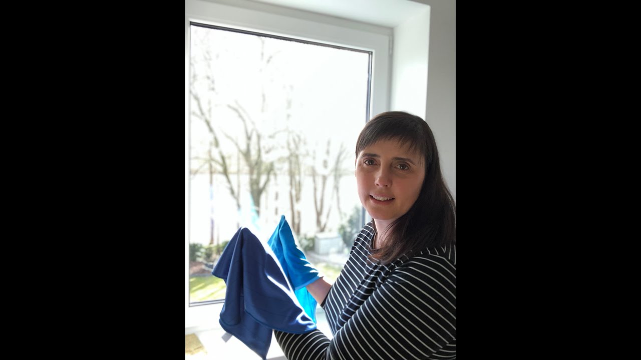 Schnell und einfach richtig Fenster putzen. Streifenfreie Fenster - YouTube