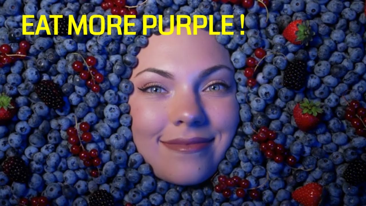 Your Brain on Purple vs Regular Food