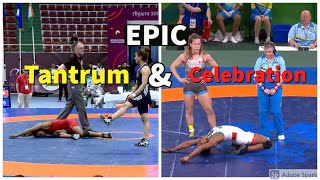 2️⃣ part 2/2: ?‍♀️Very aggressive & mean wrestler in womens freestyle wrestling ?‍♀️: part two