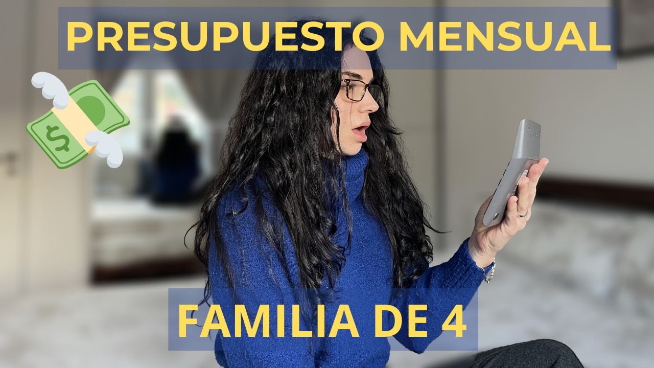 ¿CÓMO VIVIMOS 4 PERSONAS CON UN SOLO INGRESO? PRESUPUESTO FRUGAL MENSUAL