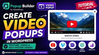 Add YouTube, Vimeo & Self-Hosted Video Popups in WordPress | Instant Popup Builder