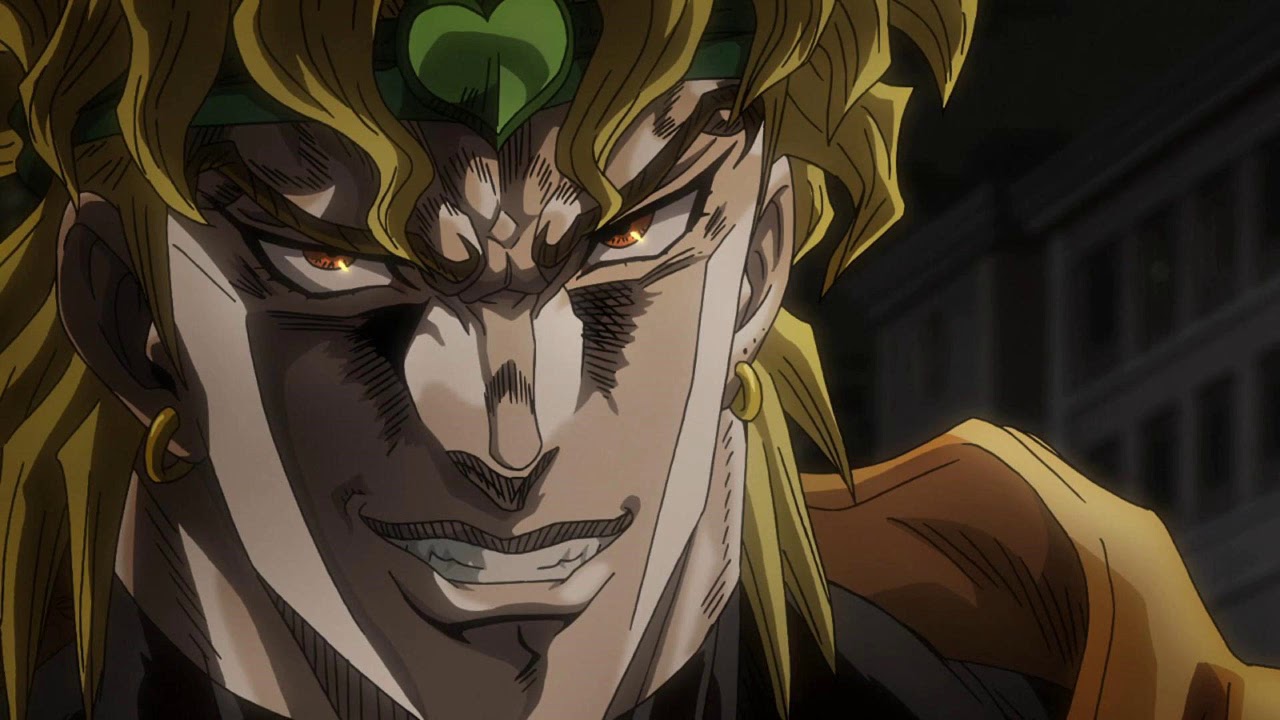 dio brando (jojo no kimyou na bouken and 1 more) drawn by cogdis