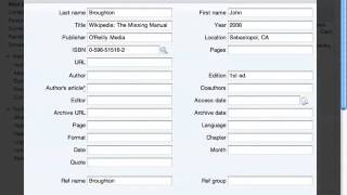 Wikipedia editing basics: Citing sources (part 2)