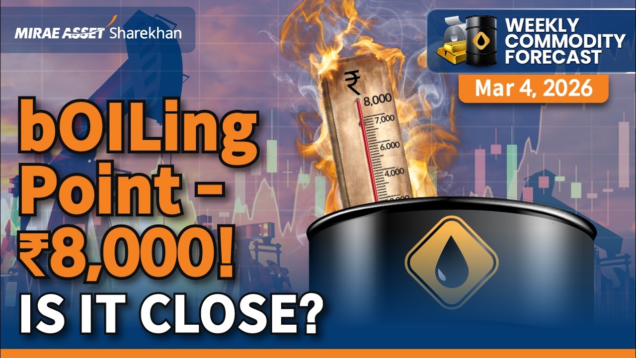 War Tensions Boost Gold, Crude Breakout Near! | Weekly Commodity Forecast