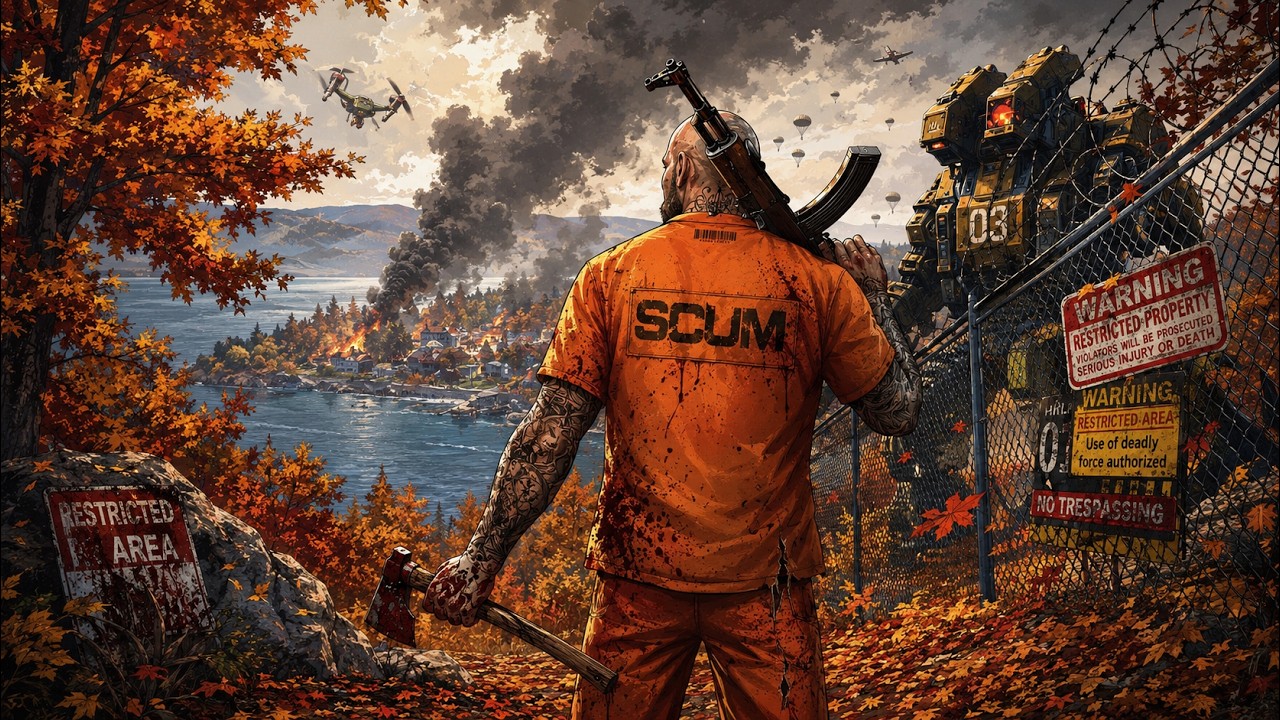 SCUM - Populated PvP Server - Day 1 🧟