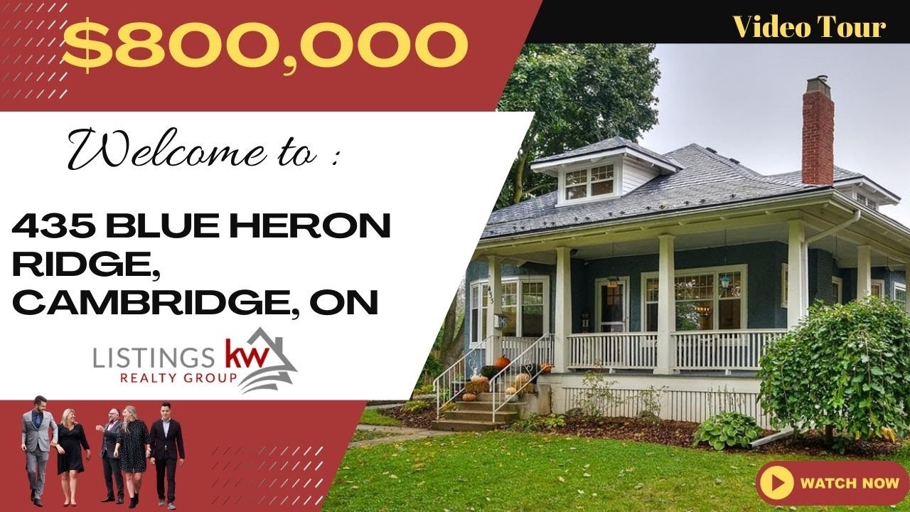 435 Blue Heron Ridge, Cambridge, Ontario Cambridge Real Estate YouTube