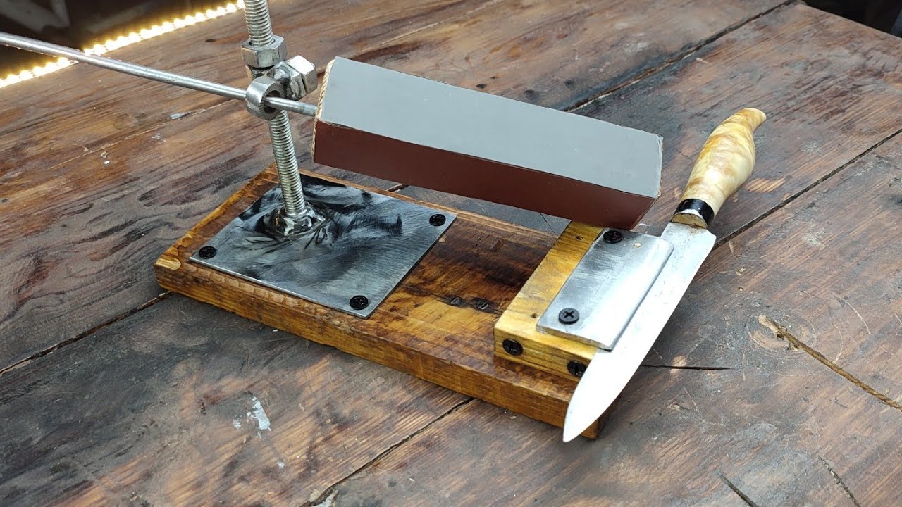 sharpen like a pro/ building a professional-quality knife sharpener at ...