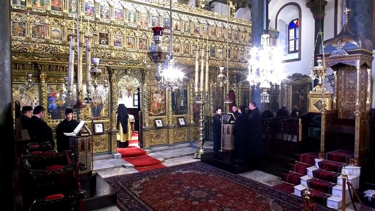 Εσπερινός της Κυριακής από τον Πατριαρχικό Ναό τού Αγίου Γεωργίου