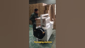 Factory Automatic  Belt binding machine packaging machine box packaging machine #machine