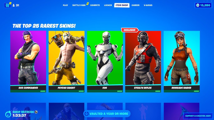 All Playstation Exclusive Skins in Fortnite (2018 - 2023) 