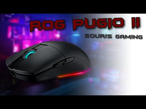 [Review] Souris gaming ambidextre sans fil - Rog Pugio II